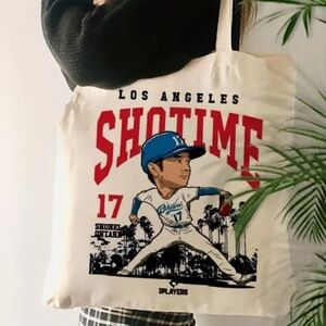 Los Angeles Dodgers Major League Baseball Shohei Ohtani Dodgers tote bag